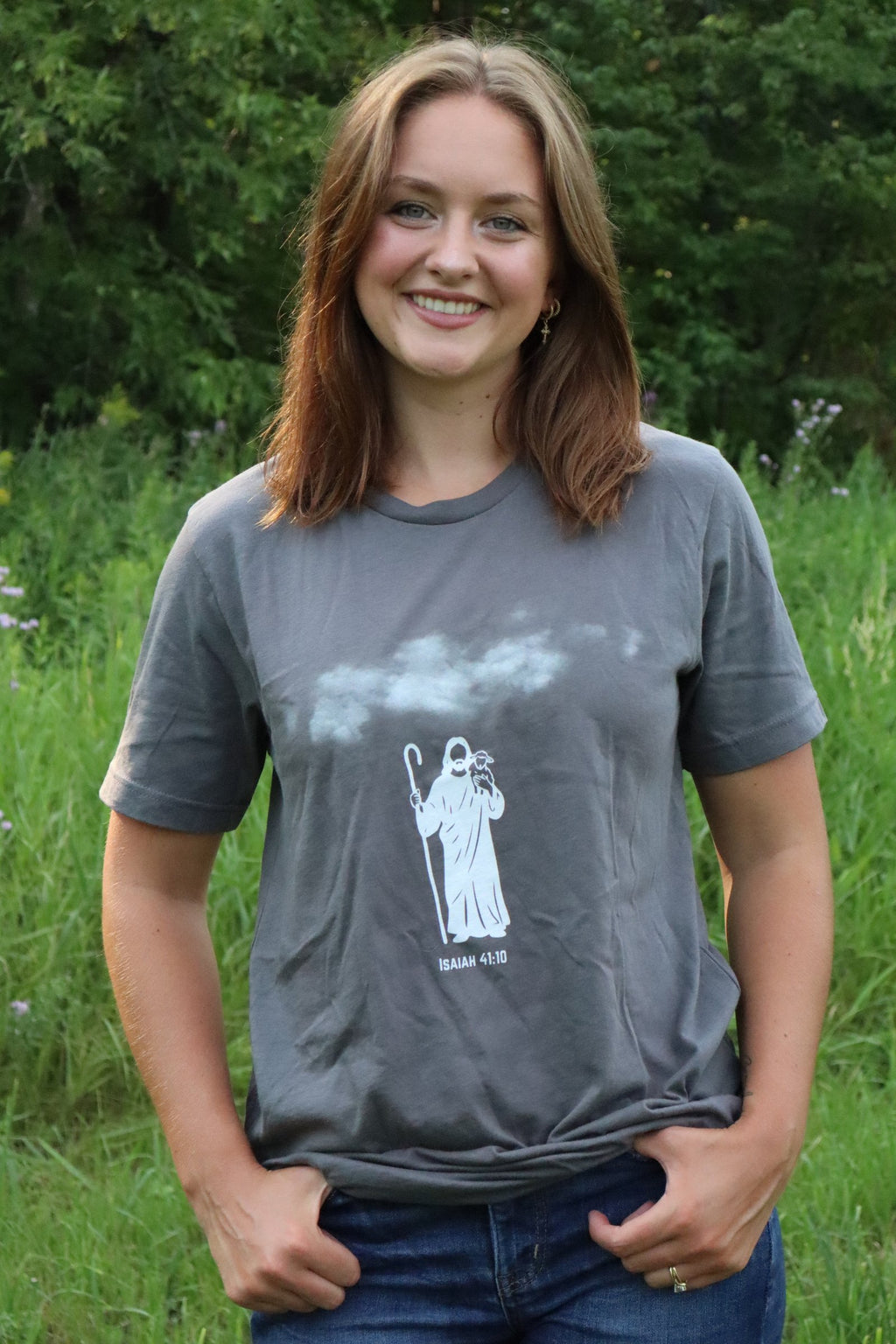 Isaiah 41:10 Fear Not Christian Shirt for Women | Bible Verse Tee