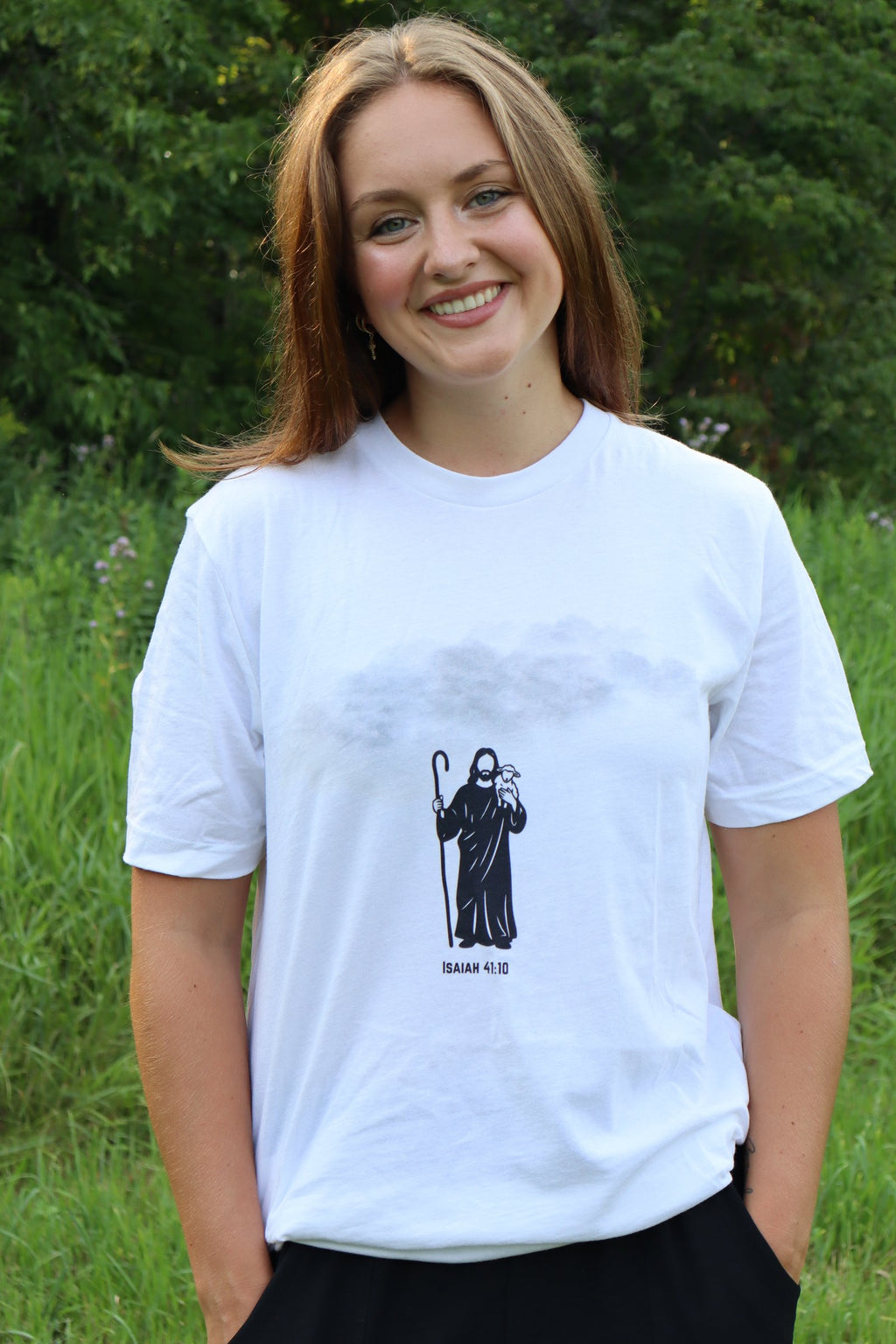 Isaiah 41:10 Fear Not Christian Shirt for Women | Bible Verse Tee